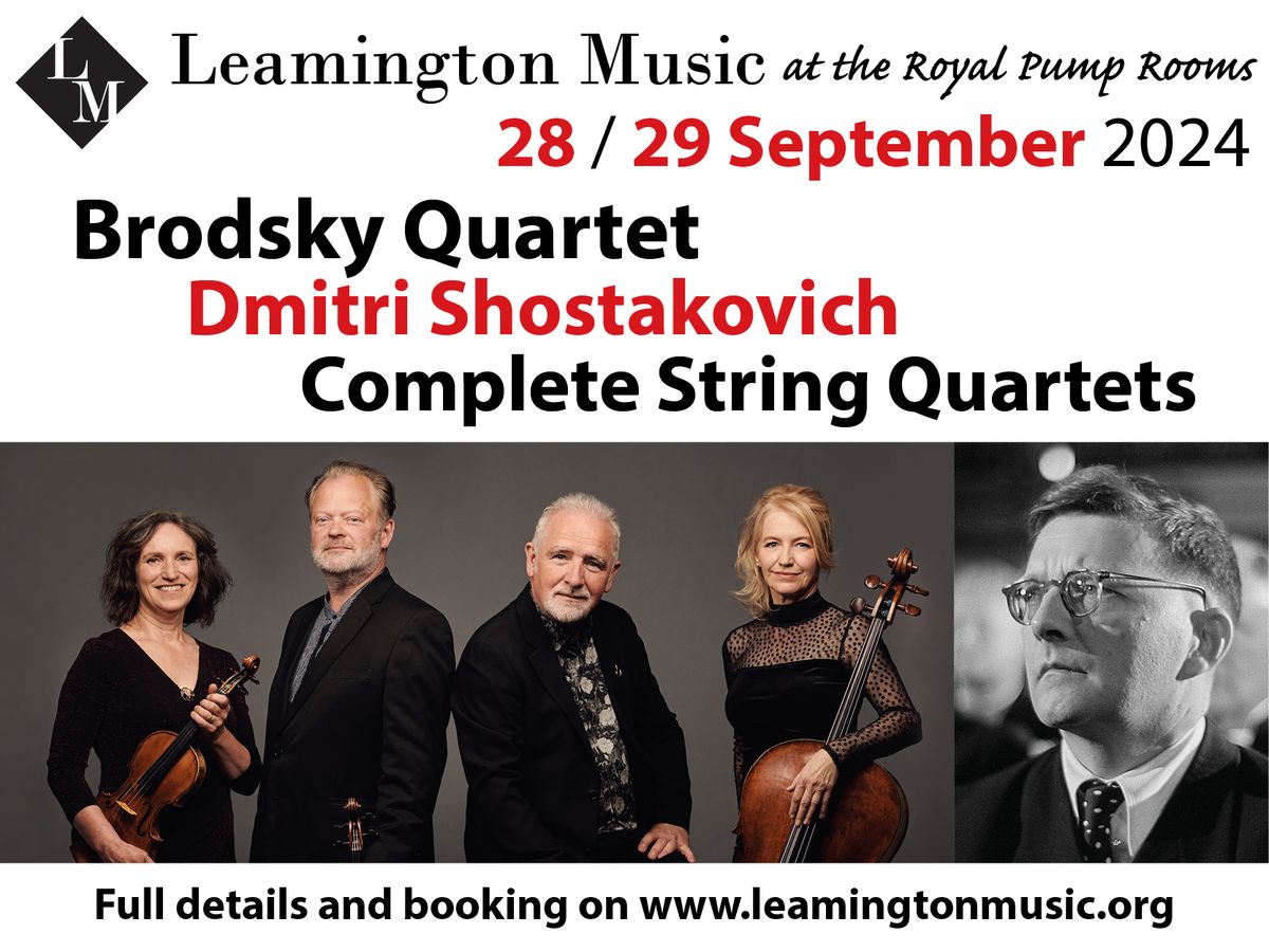 Brodsky Quartet \/ Shostakovich Cycle in Leamington