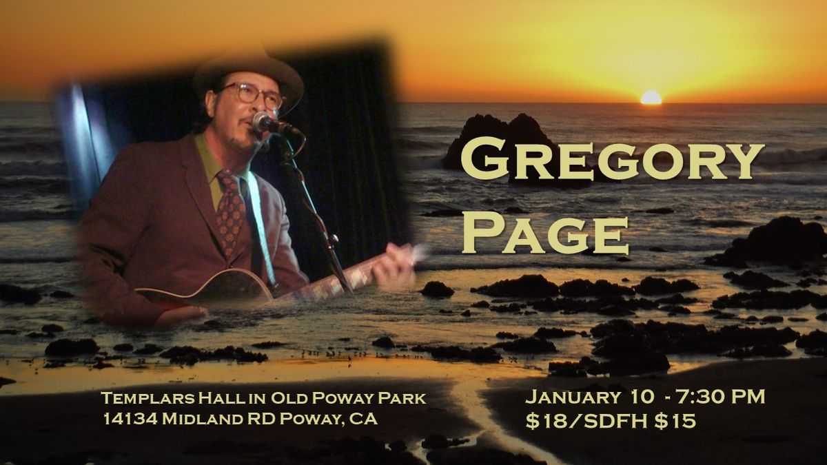 Gregory Page plays Leon Redbone (and more!)