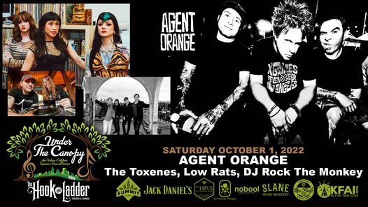 Agent Orange With The Toxenes Low Rats And Dj Rock The Monkey The Hook And Ladder Theater Lounge Minneapolis 1 October 22