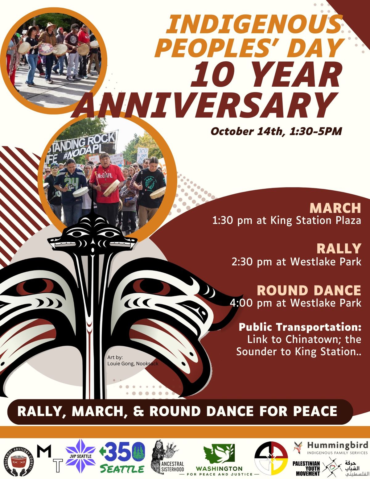 10th Year Anniversary-Indigenous Peoples Day Seattle