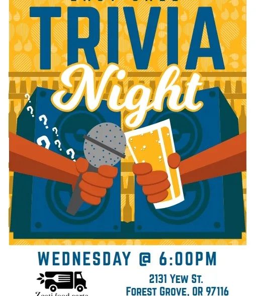 Trivia Night Every Wednesday at Zesti