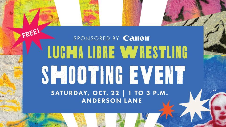 Lucha Libre Shooting Event with Canon