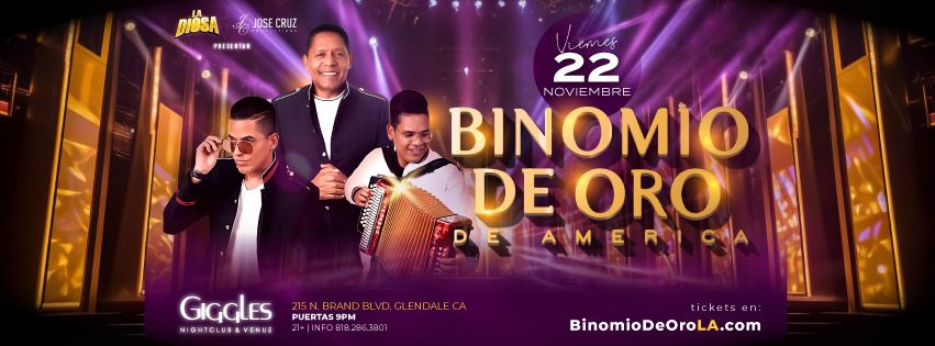 Binomio de Oro en Los Angeles