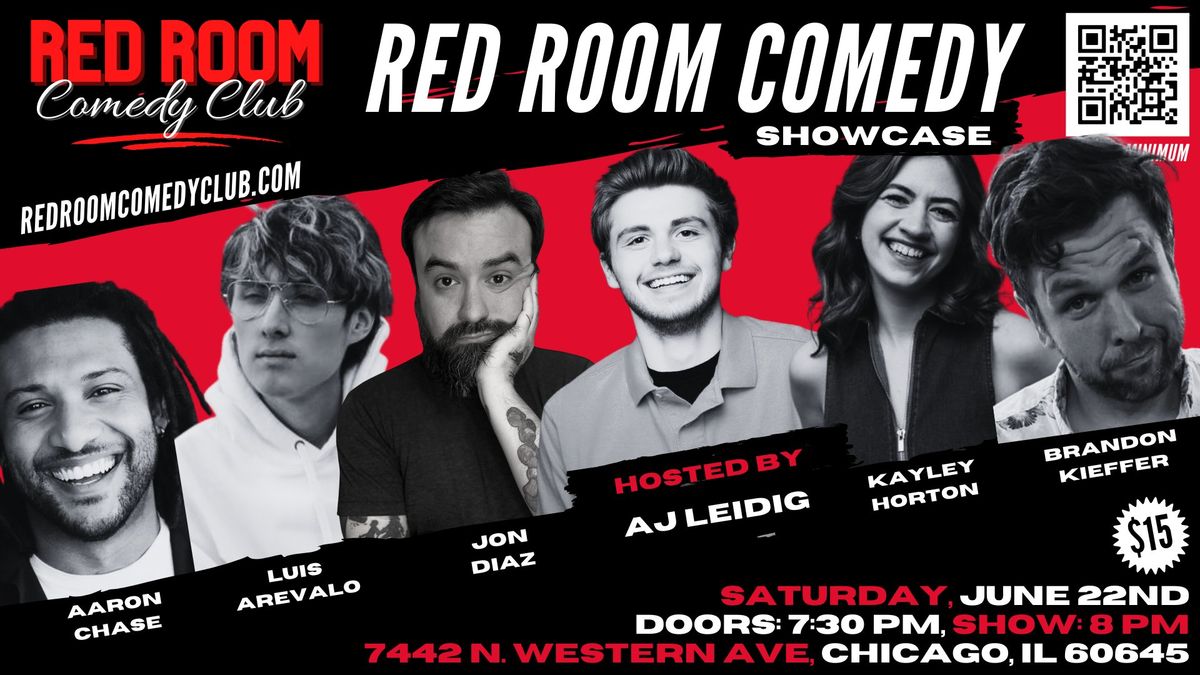 RED ROOM COMEDY Showcase | JUNE 22