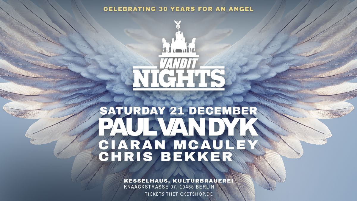 Winter VANDIT Night with Paul van Dyk, Ciaran McAuley and Chris Bekker