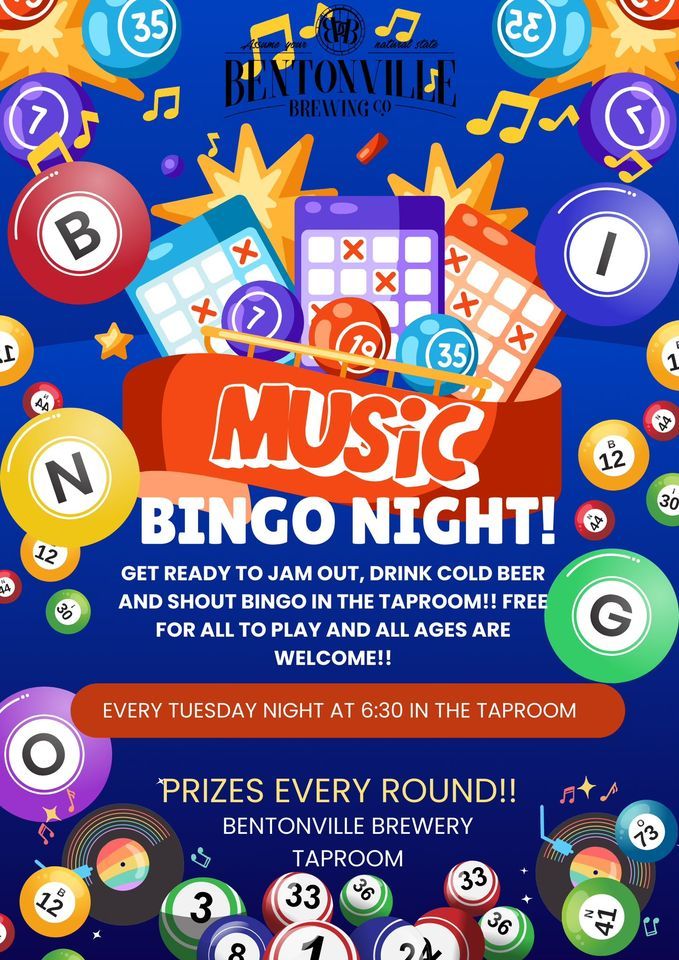 Music Bingo Night!!