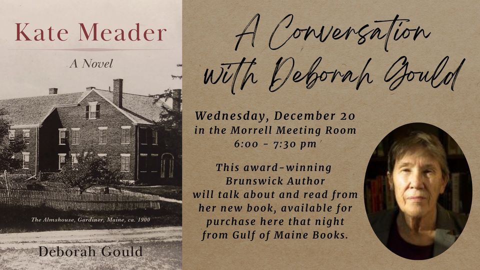 A Conversation with Brunswick Author Deborah Gould