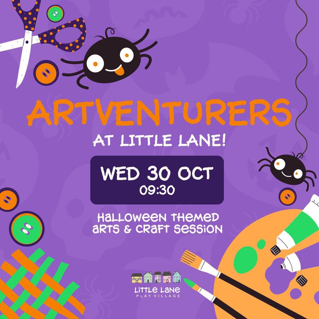 ARTventurers Halloween Visit to Little Lane! \ud83c\udf83