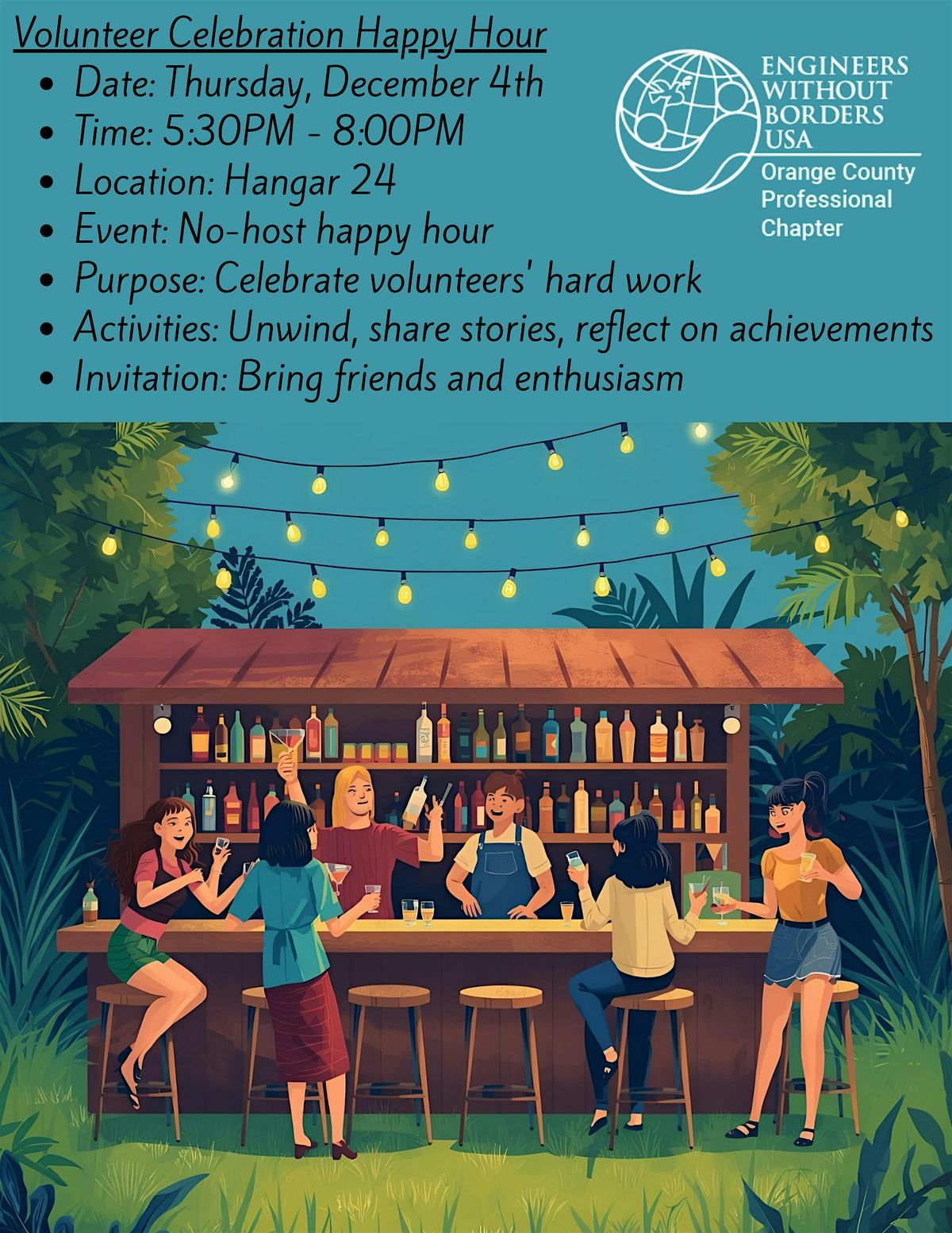 EWB-OC Volunteer Happy Hour