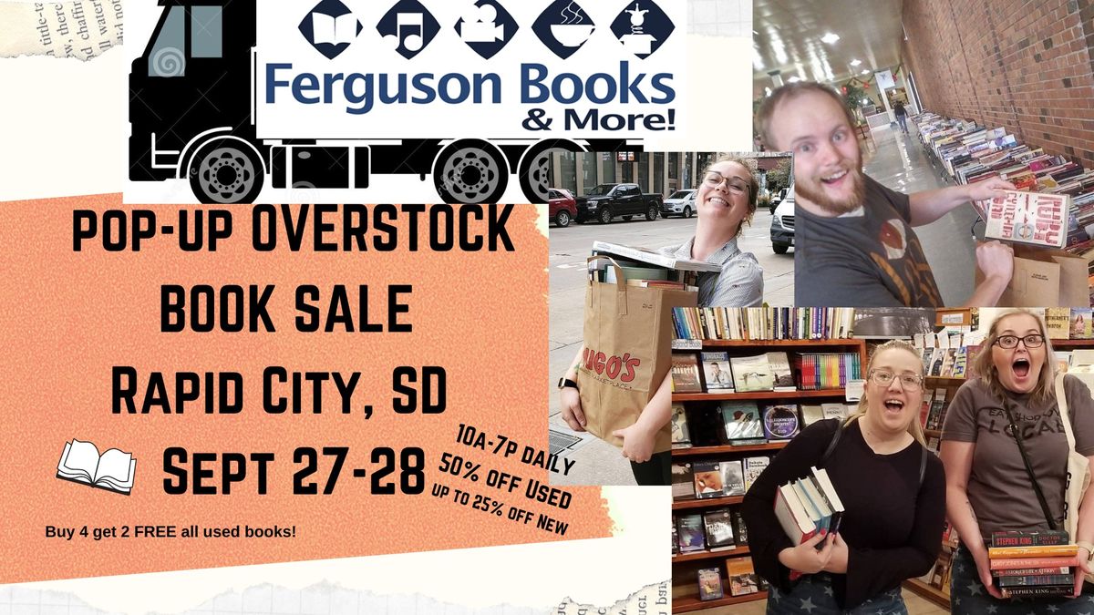 Raid City Overstock Bookstore Pop-Up