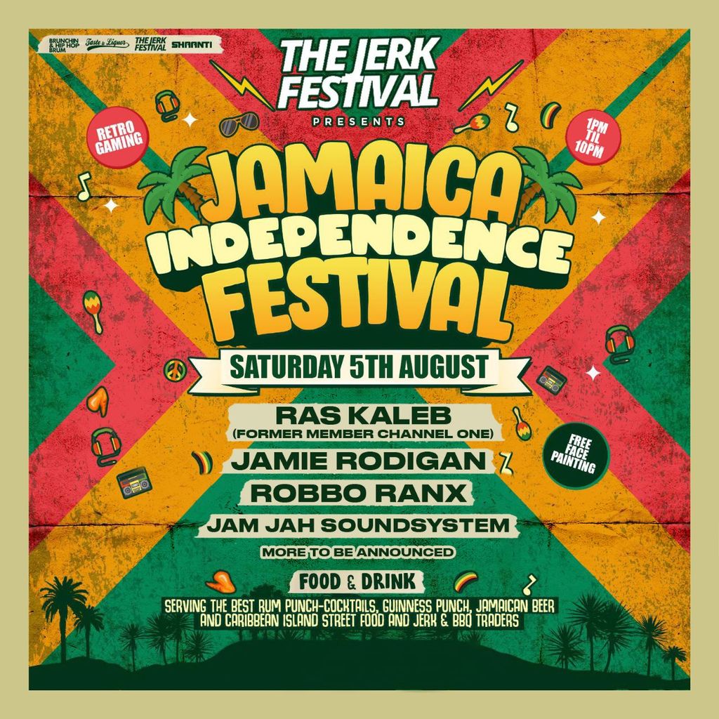 Jerk festival - Jamacia Independence 2023, The Mill , Birmingham, 5 ...