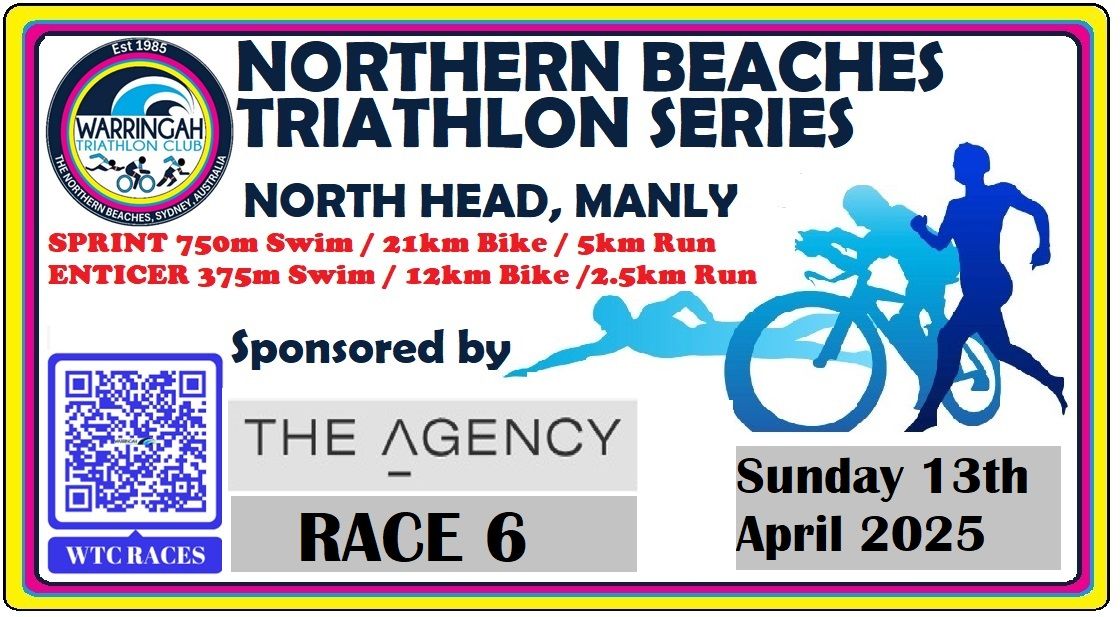 Northern Beaches Triathlon Series Race 6 - Sponsored by The Agency