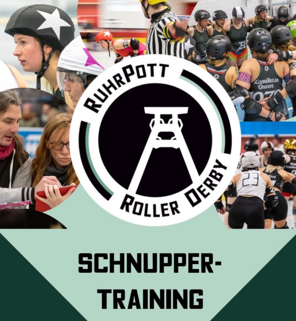 RUHRPOTT ROLLER DERBY - SCHNUPPERTRAINING