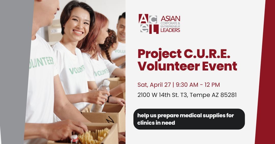 Project C.U.R.E Volunteering Event