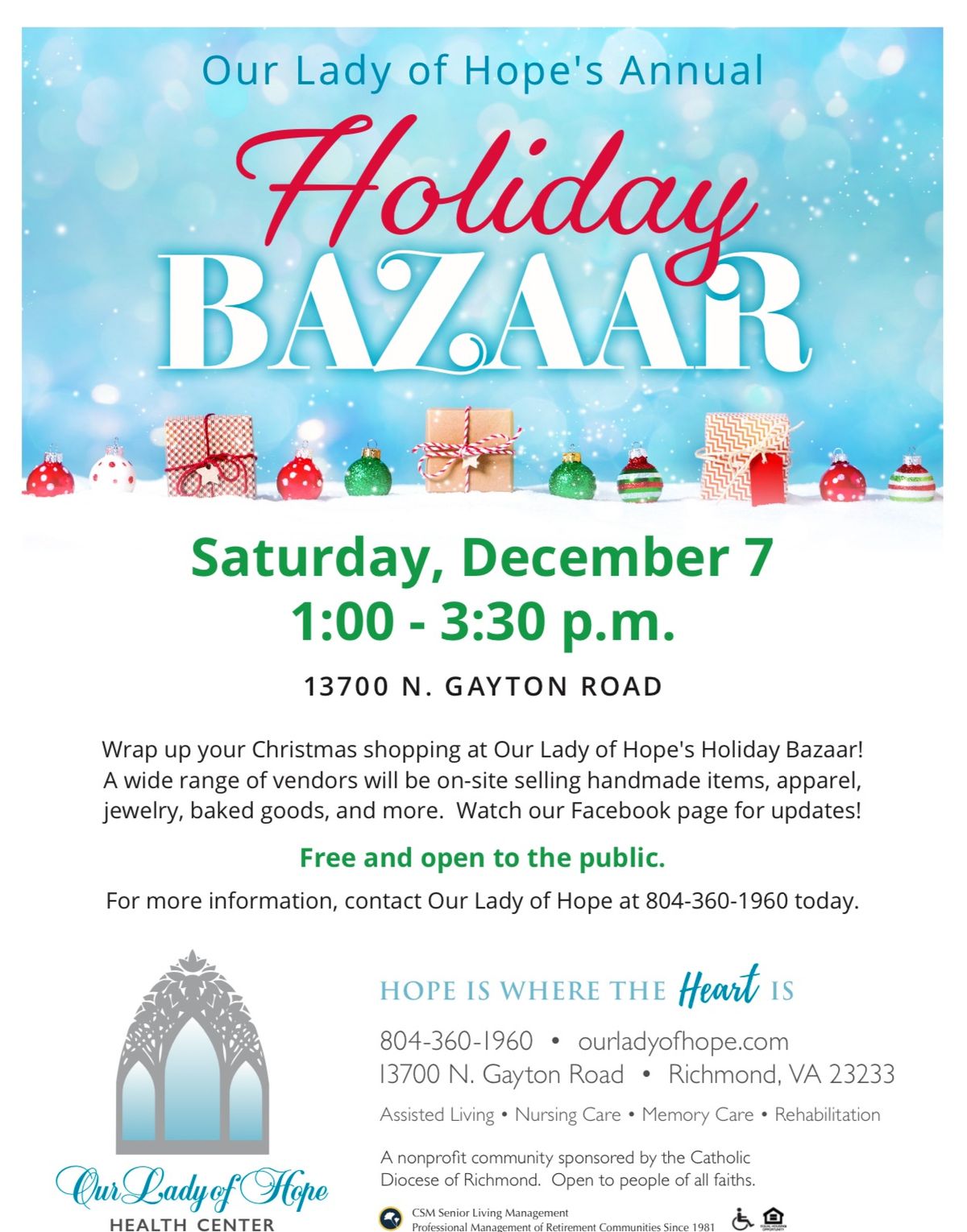 Holiday Bazaar