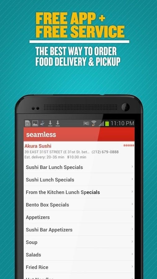 Exploring Food Service Apps