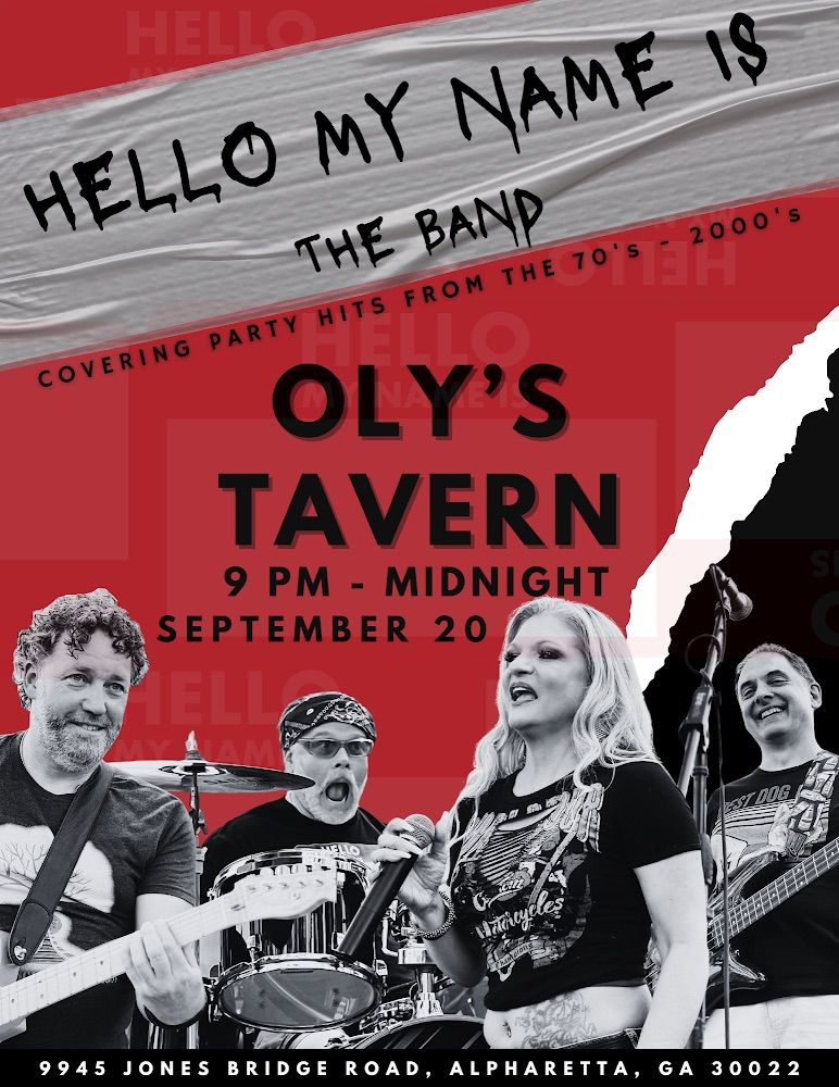 Hello My Name Is at Oly\u2019s Tavern 