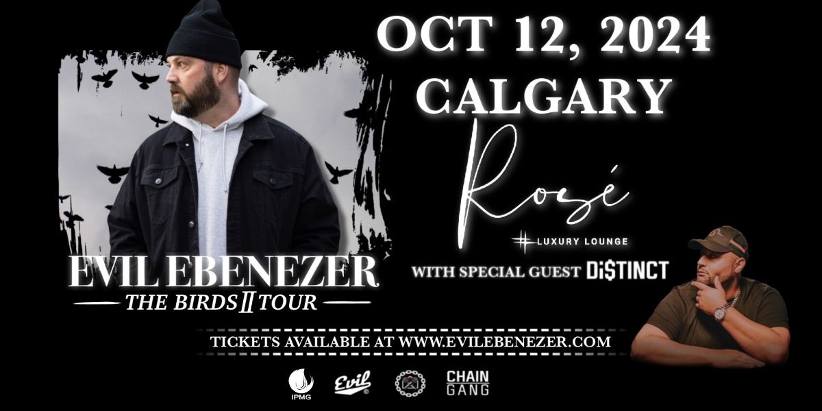 EVIL EBENEZER - LIVE IN CALGARY! With DI$TINCT!