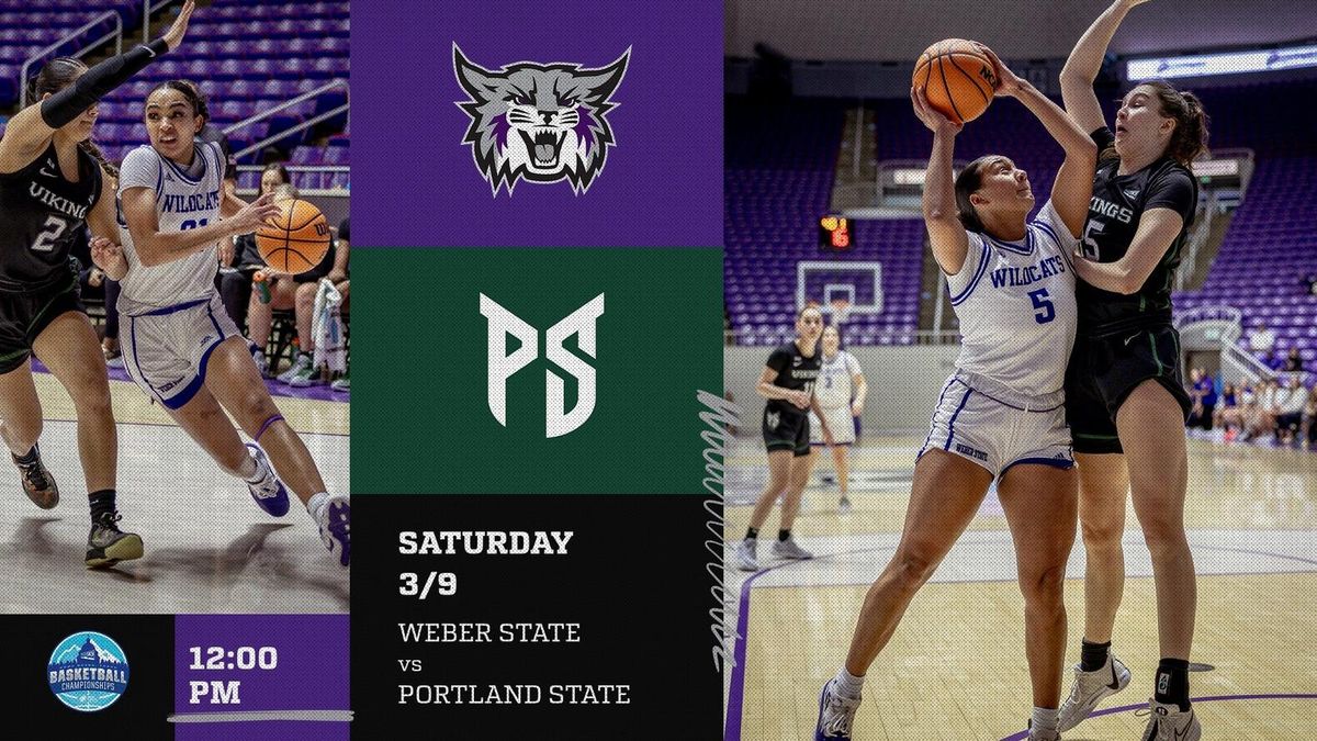 Portland State Vikings at Weber State Wildcats Womens Basketball
