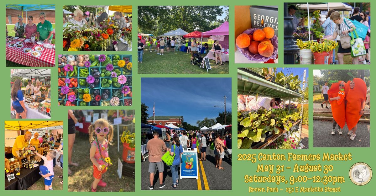 2025 Canton GA Farmers Market