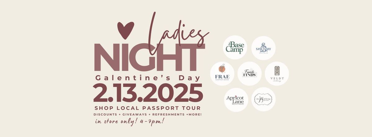 Galentine's Day Shopping Event