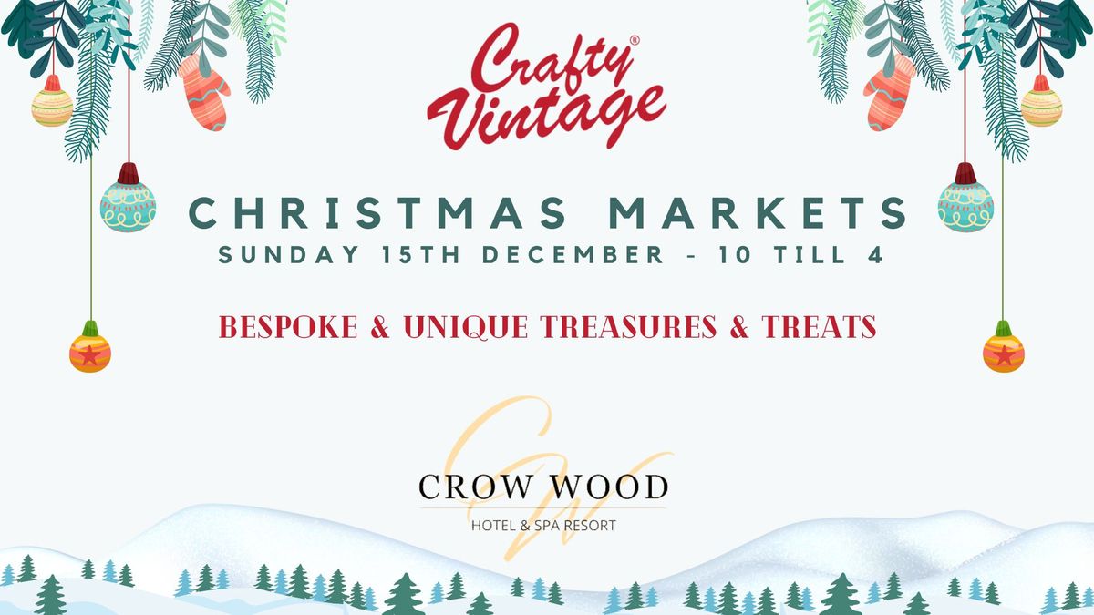 Crafty Vintage Christmas Markets : Crow Wood 