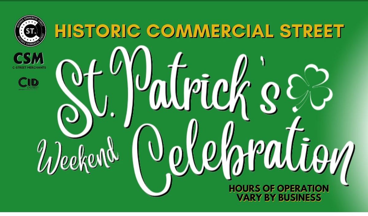 C-Street St. Patrick's Weekend Celebration & Punchcard Stroll 2025