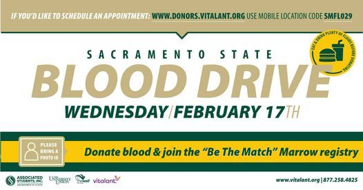 Sac State Blood Drive