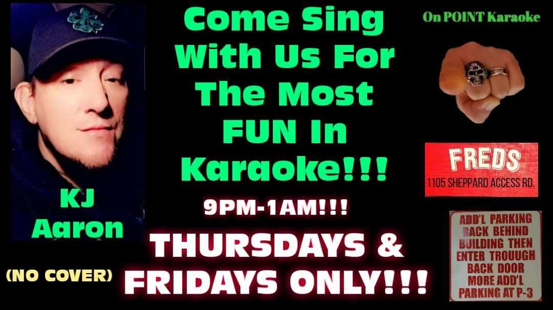 Thursday Night Karaoke!!!