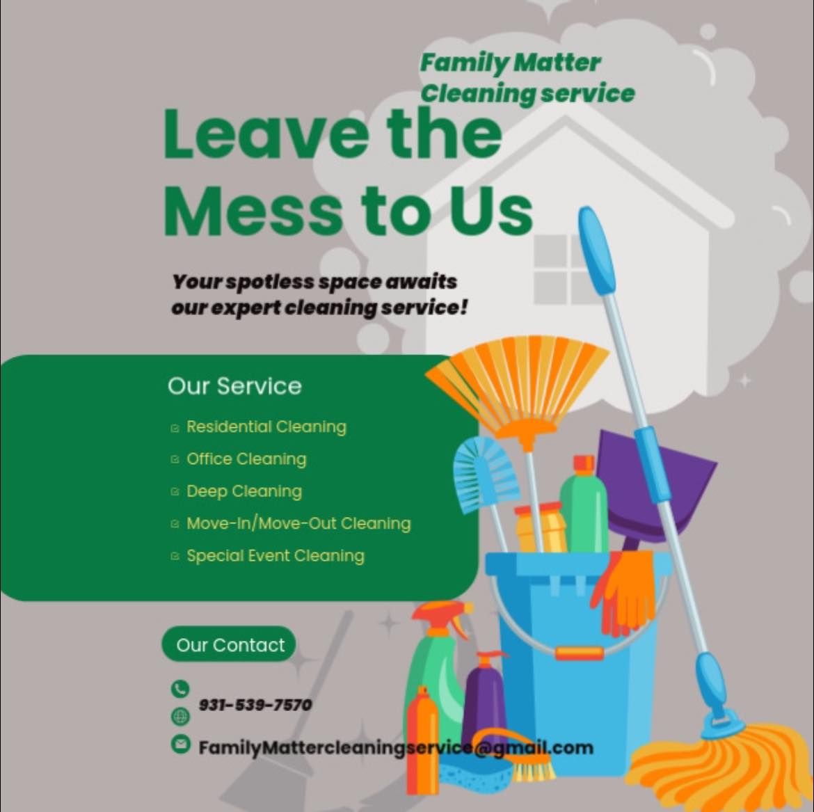 Family Matter cleaning service 