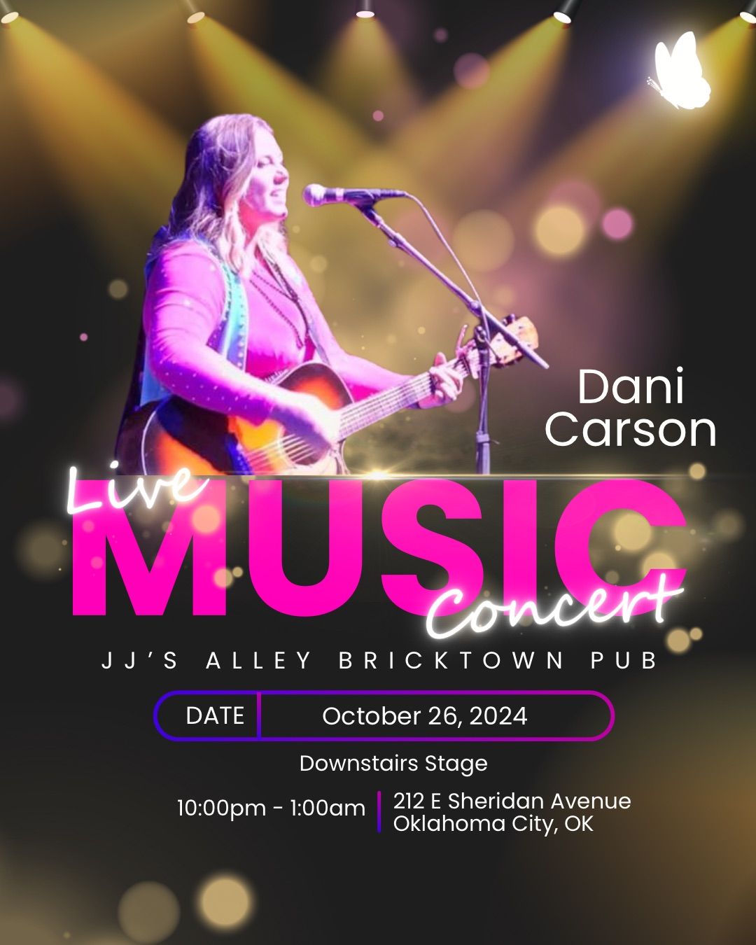 Dani Carson at JJ\u2019s Alley Bricktown Pub