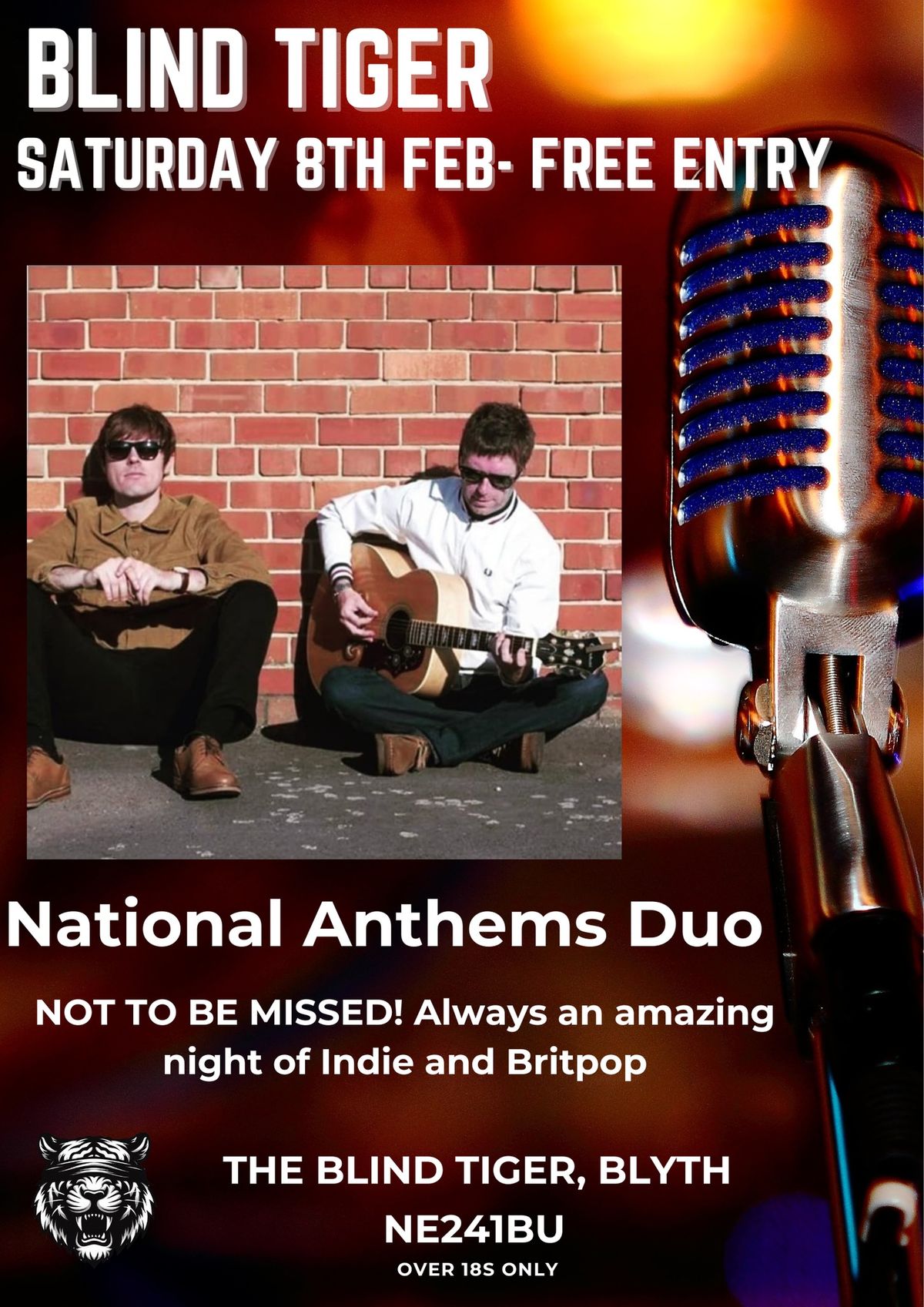 National Anthems Duo at The Blind Tiger