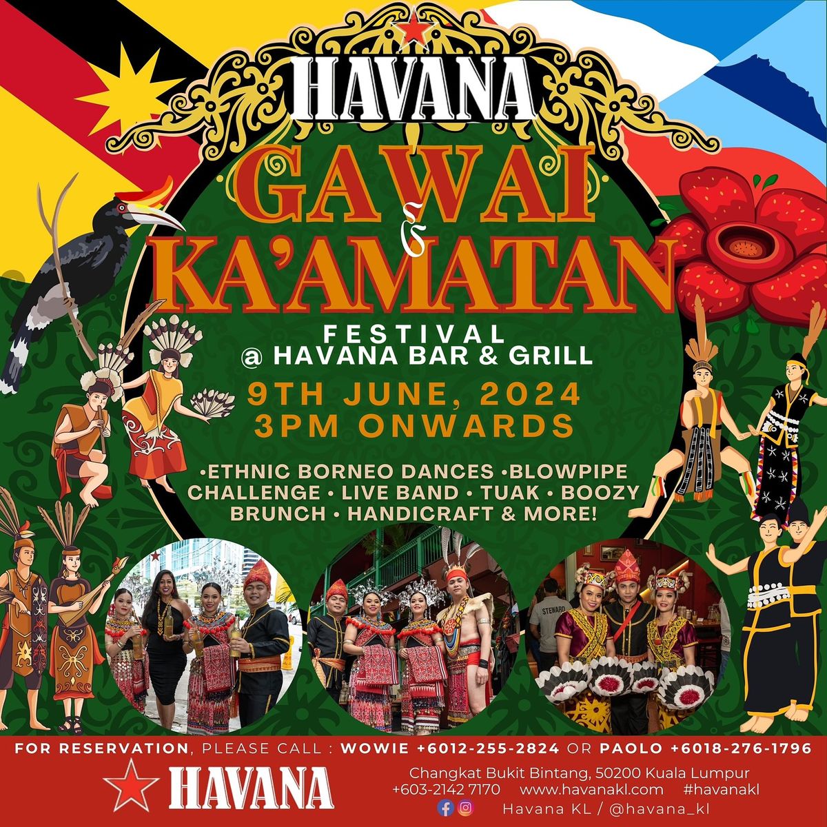 Kotobian Tadau Kaamatan and Selamat Hari Gawai!