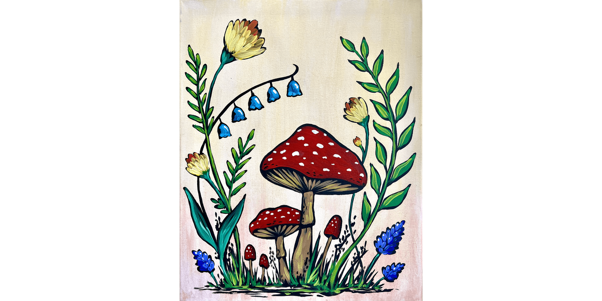 Ima fun-gi - Paint and Sip in Cincinnati | Classpop!\u2122