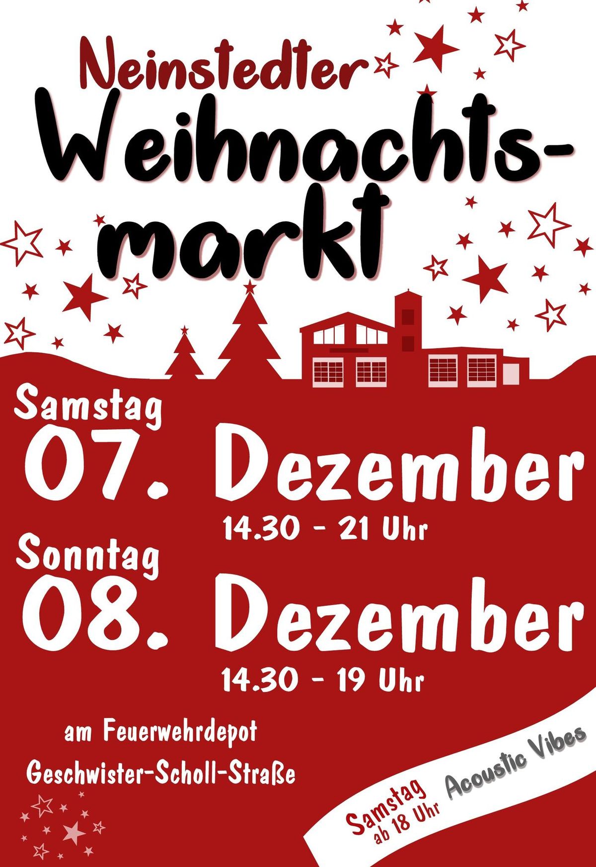 Weihnachtsmarkt am Feuerwehrdepot