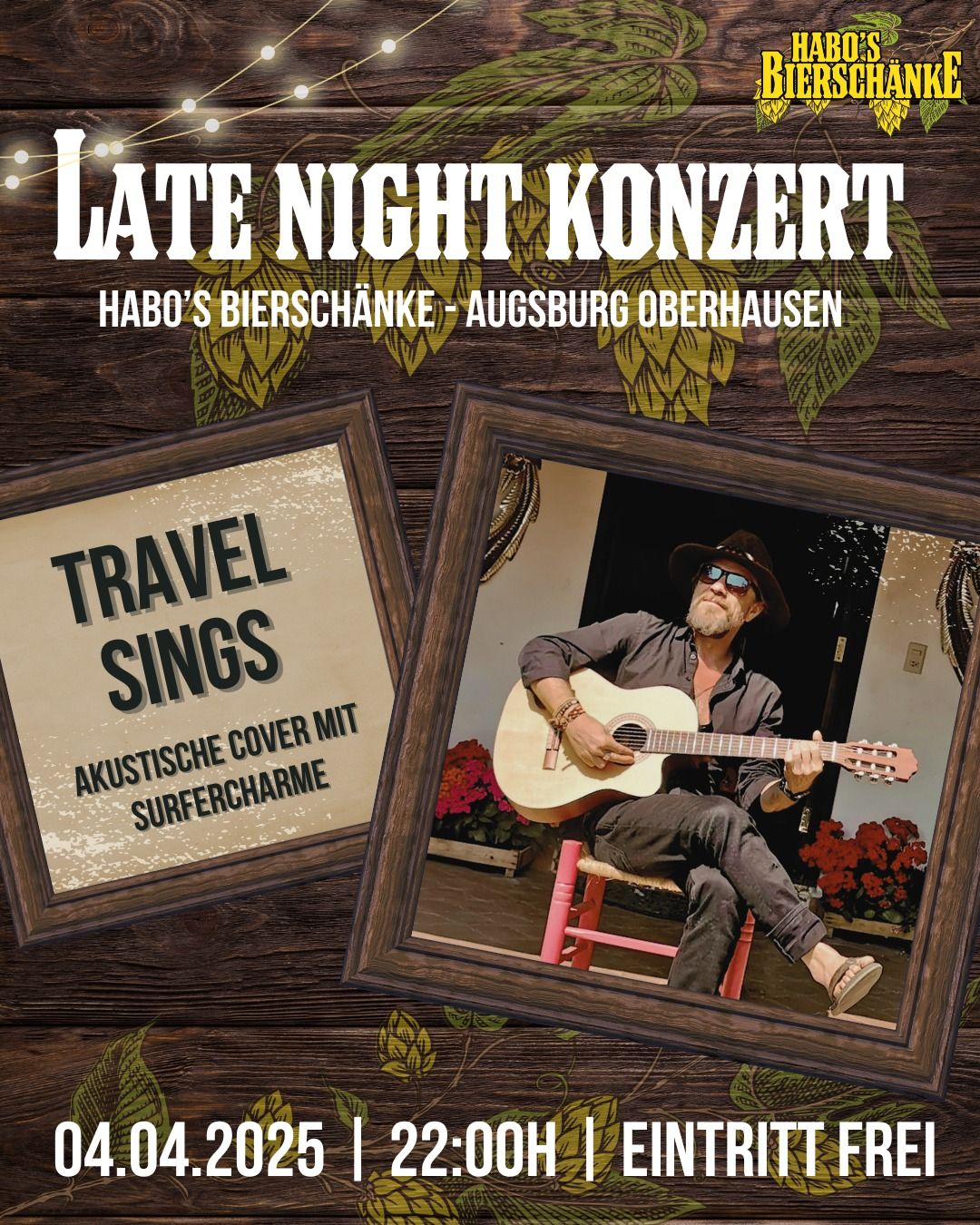 Travel Sings | Late Night Konzerte in HABO'S Biersch\u00e4nke 