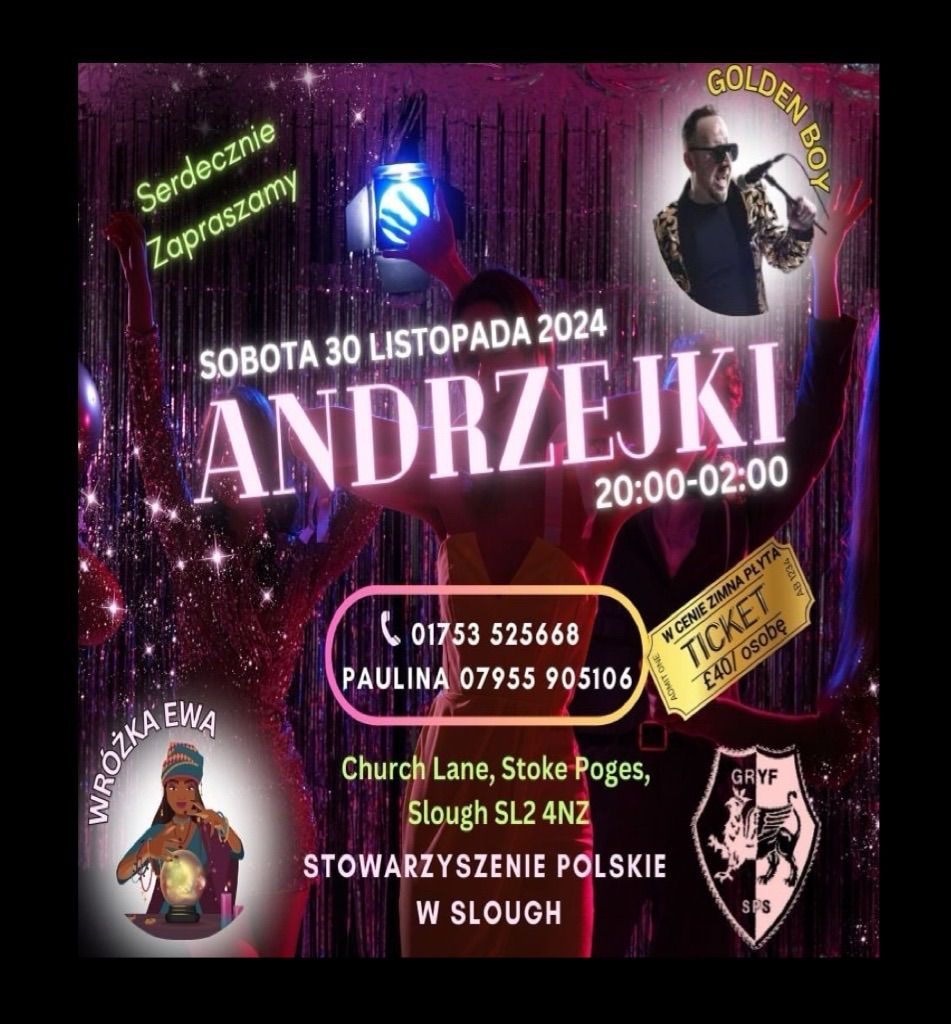 ANDRZEJKI - MAGICZNY WIECZ\u00d3R W POLSKI KLUB SLOUGH