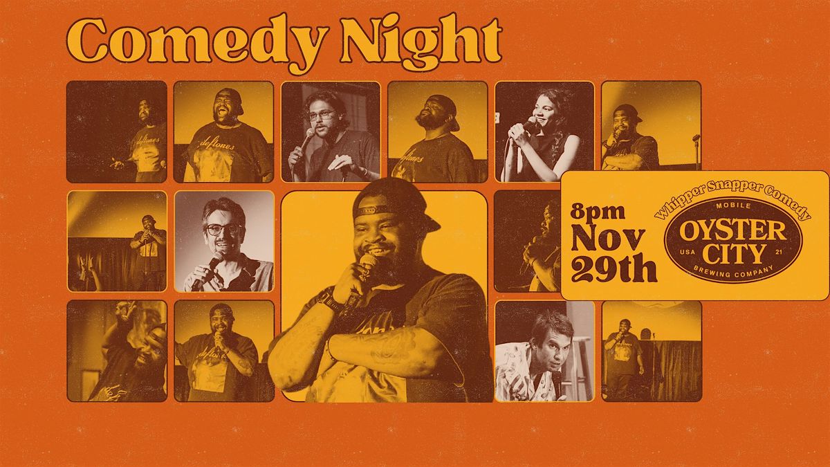 Comedy Night at Oyster City Brewery Presented by Whipper Snapper Comedy