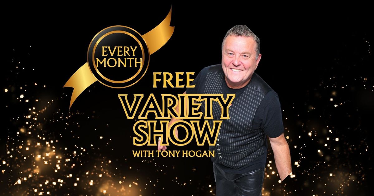 Free Variety Seniors Show with Tony Hogan