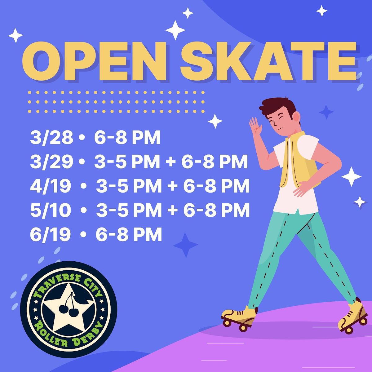 May 10th Open Skate Sessions 1 & 2 \ud83d\udefc