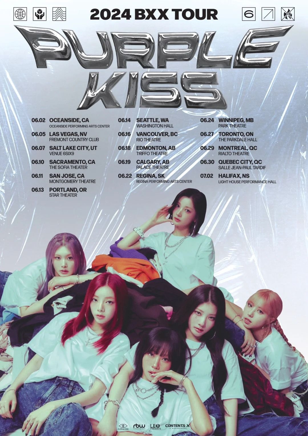 Purple Kiss 2024 BXX tour