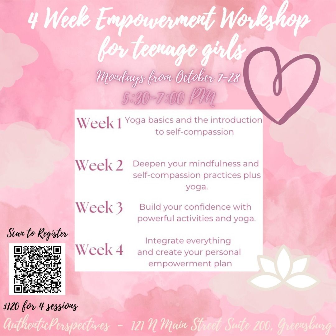 \ud83c\udf1f Empowerment Workshop for Teen Girls \ud83c\udf1f