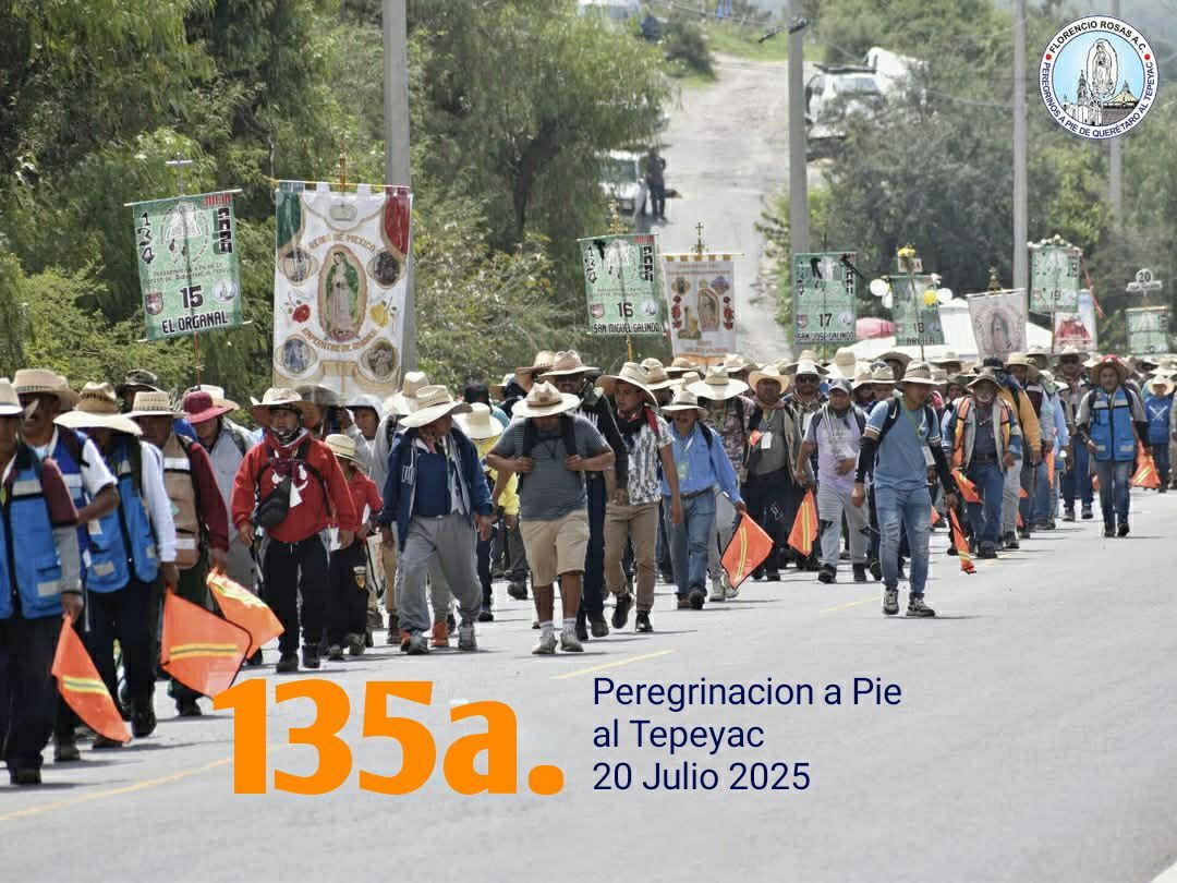 135a. PEREGRINACION A PIE AL TEPEYAC