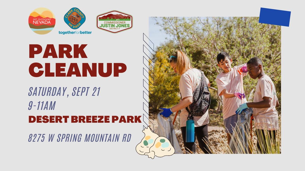 Park Cleanup @ Desert Breeze Park!