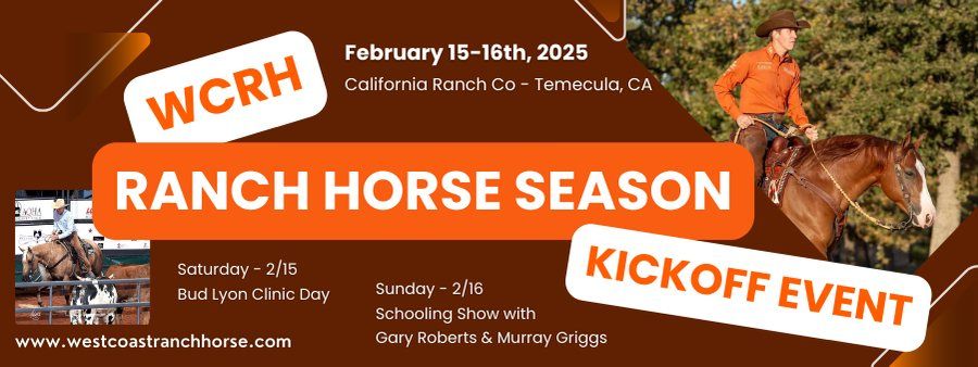 Season Kick Off Clinic & Schooling Show (WCRH w\/ Bud Lyon, Gary Roberts & Murray Griggs)