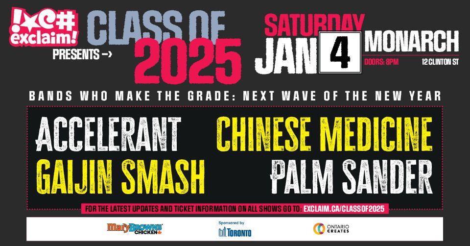 Class Of 2025: Accelerant, Gaijin Smash, Chinese Medicine, Palm Sander at The Monarch