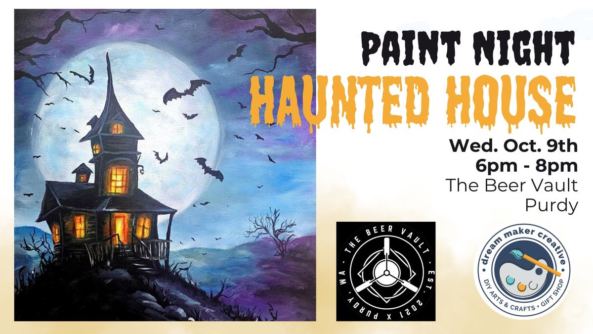 Paint Night - Haunted House