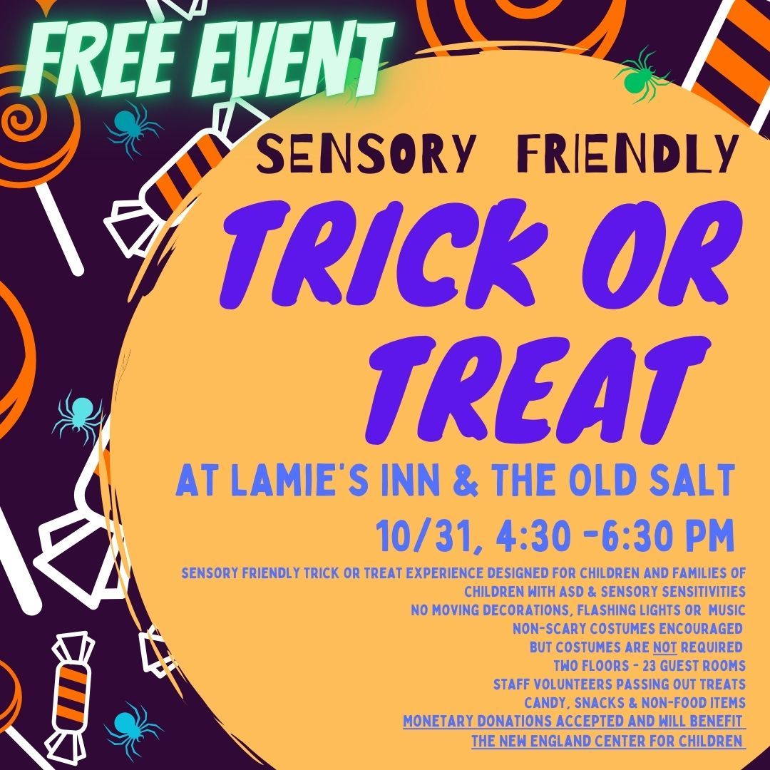 Sensory Friendly Trick or Treat!