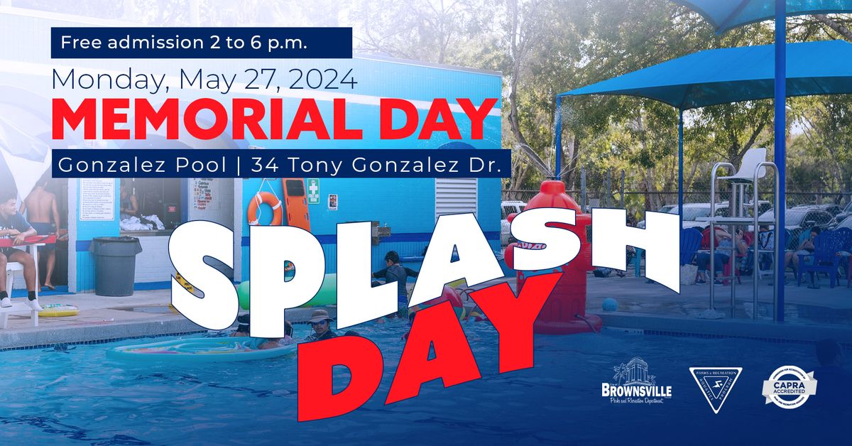 Memorial Splash Day 2024