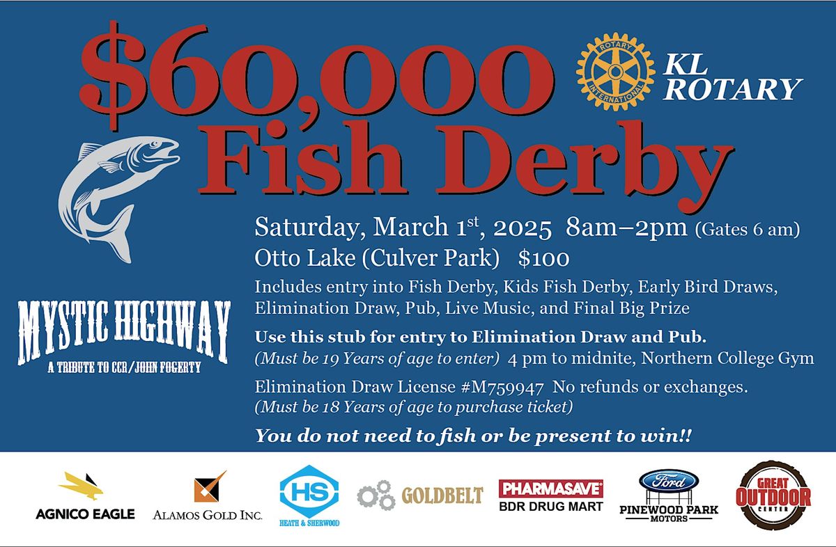 2025 - $60,000 KL Rotary Winter Fish Derby